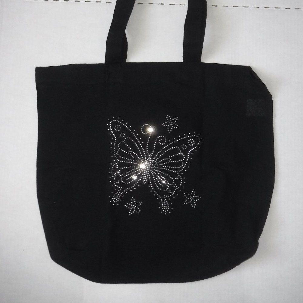 Reusable Tote Bag w/ Butterfly